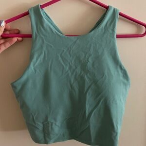 Athleta padded crop top